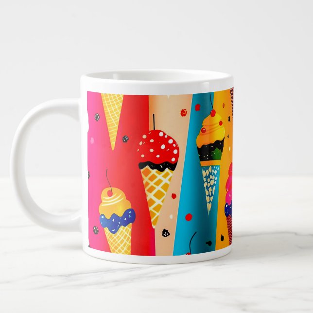 Taza De Café Gigante Mug de especialidad (Izquierda)