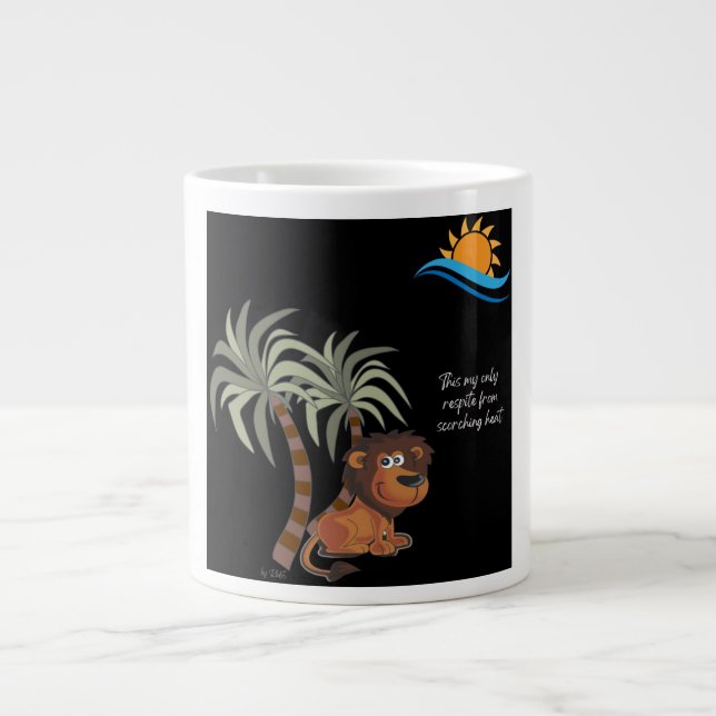 Taza De Café Gigante Mug de especialidad (Frente)