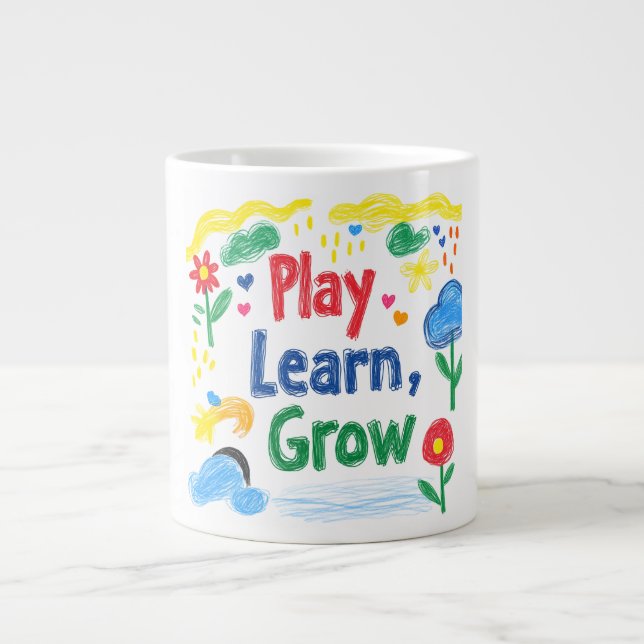 Taza De Café Gigante Mug de especialidad (Frente)