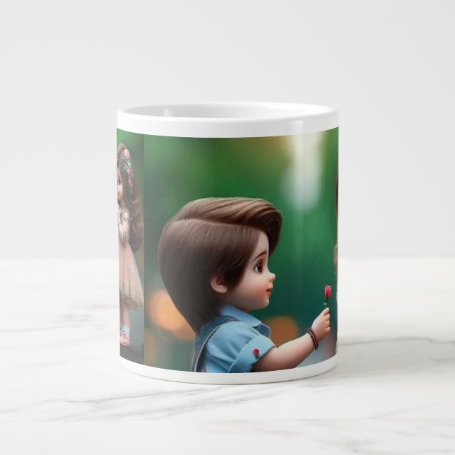 Taza De Café Gigante Mug de especialidad (Frente)