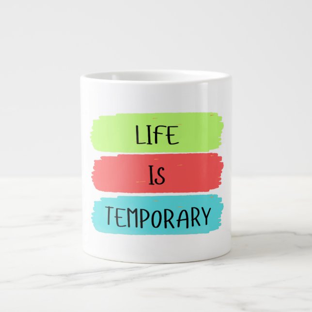 Taza De Café Gigante Mug de especialidad (Frente)