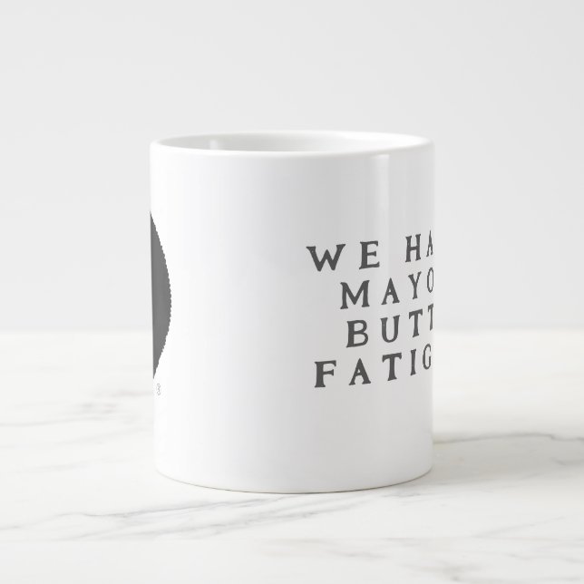 Taza De Café Gigante Mug de especialidad (Frente)