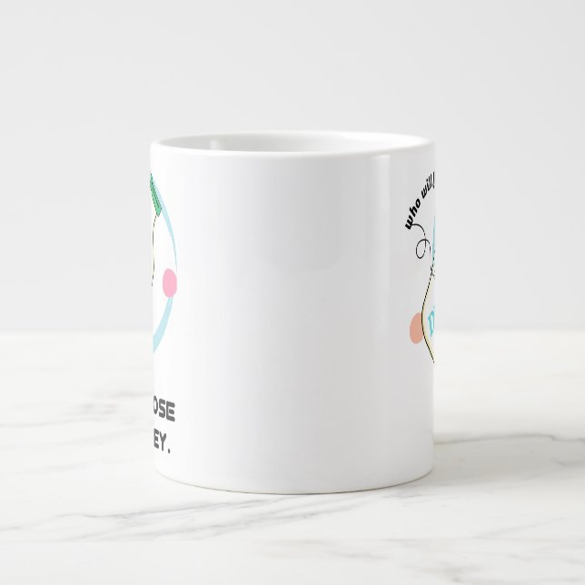 Taza De Café Gigante Mug de especialidad (Frente)