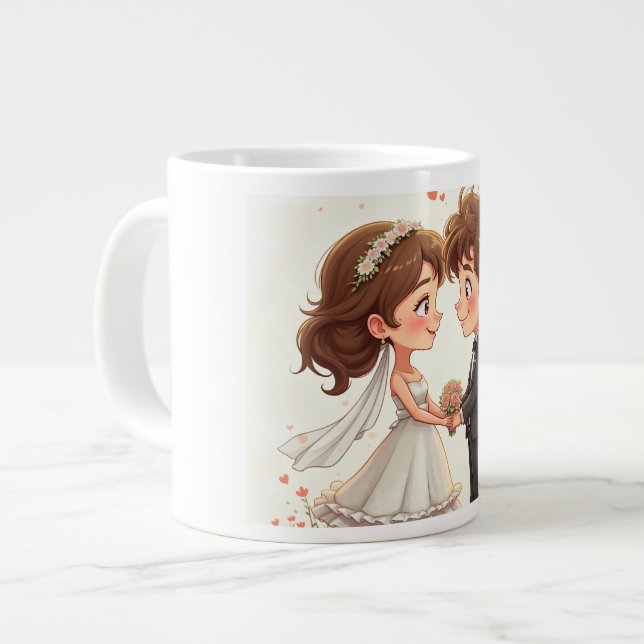 Taza De Café Gigante Mug de especialidad (Izquierda)