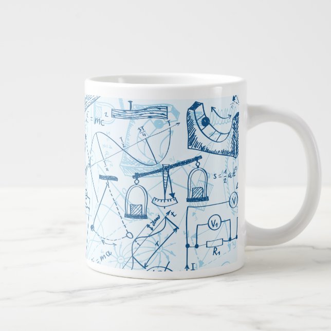 Taza De Café Gigante Mug de especialidad de ingeniería (Derecha)