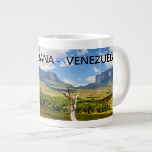 Taza De Café Gigante Mug de especialidad de La Gran Sabana - Venezuela.