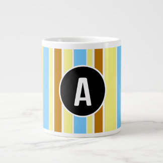 Taza De Café Gigante Mug de especialidad de monograma
