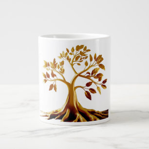 Taza De Café Gigante Mug de especialidad de sangre dorada