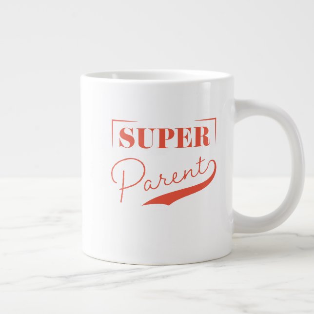 Taza De Café Gigante Mug de especialidad de superpadre (Derecha)