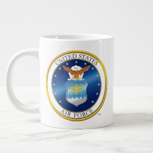 Taza De Café Gigante Mug de especialidad de USAF