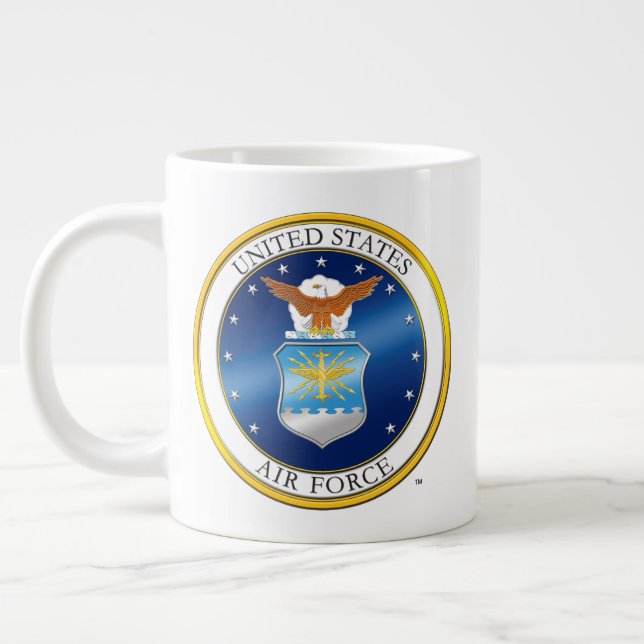 Taza De Café Gigante Mug de especialidad de USAF (Izquierda)
