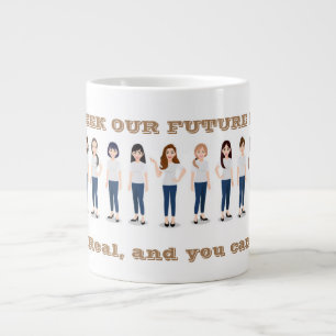 Taza De Café Gigante Mug de especialidad (esposas hermanas)