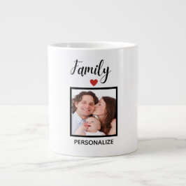 Taza De Café Gigante Mug de especialidad familiar personalizada