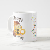 Mug de especialidad, nombre personalizable, "Mug C
