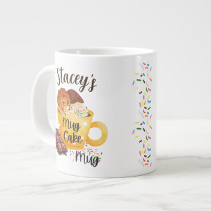 Taza De Café Gigante Mug de especialidad, nombre personalizable, "Mug C