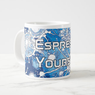 Taza De Café Gigante Mug de especialidad V-Pulse 8