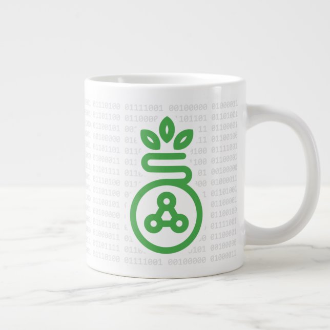 Taza De Café Gigante Mug de evolución (Derecha)