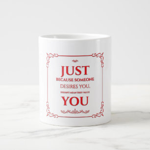 Taza De Café Gigante Mug de inspiración 2
