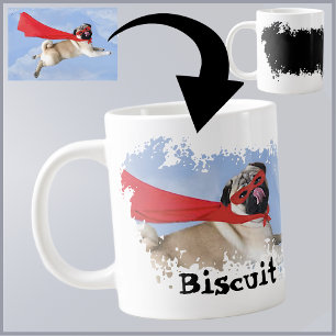 Taza De Café Gigante Mug de la especialidad de Biscuit