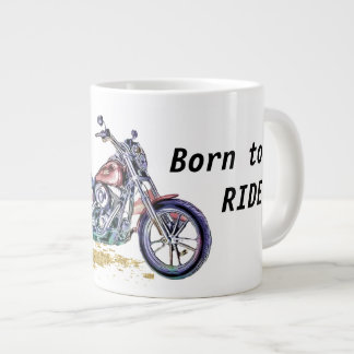 Taza De Café Gigante Mug de la especialidad de motocicleta