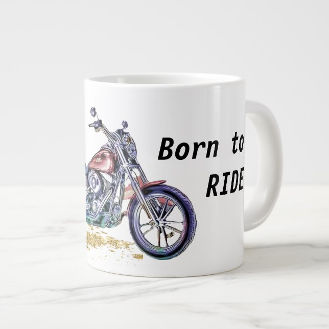 Taza De Café Gigante Mug de la especialidad de motocicleta (Derecha)