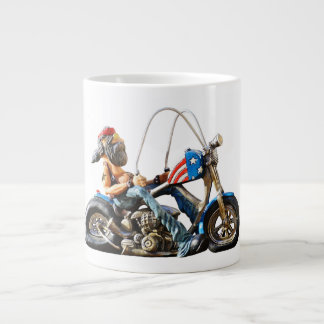 Taza De Café Gigante Mug de la especialidad de motocicleta