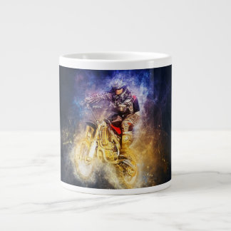 Taza De Café Gigante Mug de la especialidad de motocicleta