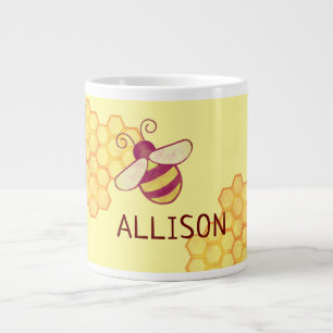 Taza De Café Gigante Mug de la especialidad de nombre personalizado de 