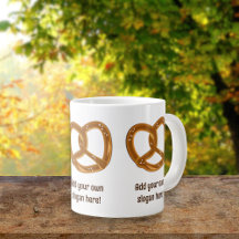 Mug de la especialidad del amante de Pretzel - Pan