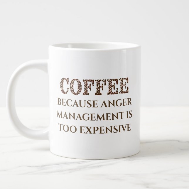 Taza De Café Gigante Mug de la especialidad del café humorístico (Izquierda)