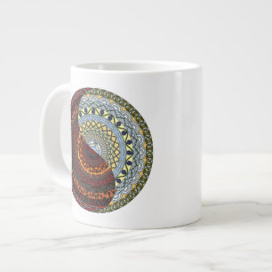 Taza De Café Gigante Mug de la especialidad del cielo y el infierno