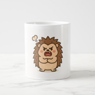 Taza De Café Gigante Mug de la especialidad del edgehog del zoológico d