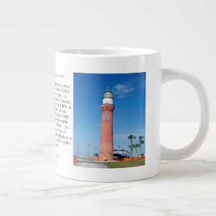 Taza De Café Gigante Mug de la especialidad del faro del río St. Johns