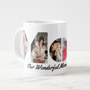 Taza De Café Gigante Mug de la especialidad fotográfica de mamá
