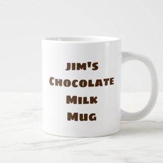 Taza De Café Gigante Mug de leche de chocolate gigantesco personalizada