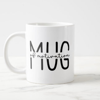 Taza De Café Gigante Mug de motivación