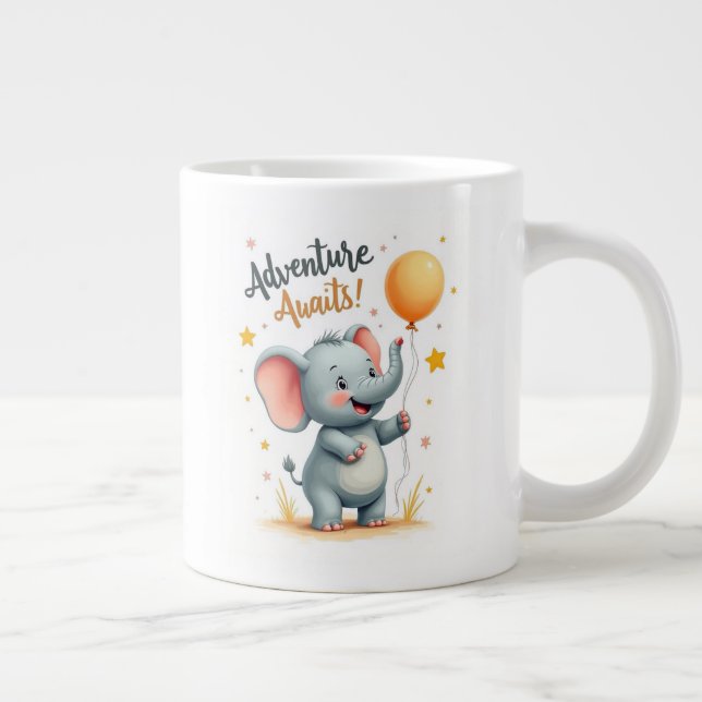 Taza De Café Gigante Mug de regalo (Derecha)