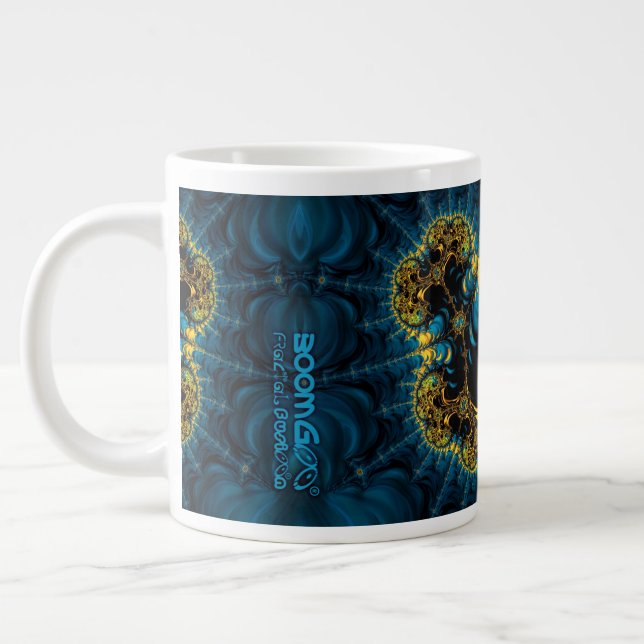 Taza De Café Gigante Mug - F1632 "Celestial da Vinci" (Izquierda)