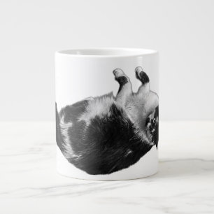 Taza De Café Gigante Mug felino arruinado por la mañana