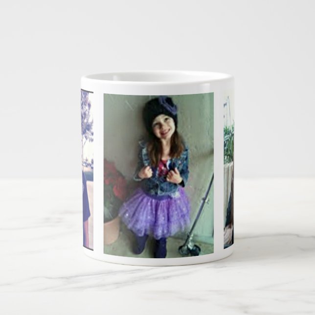 Taza De Café Gigante Mug fotográfica Jumbo Personalizado (Frente)