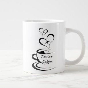 Taza De Café Gigante Mug gigante del café contaminado