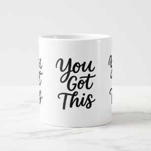 Taza De Café Gigante Mug inspiradora - Tienes Esta Copa Motivadora