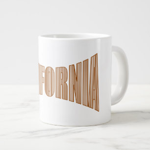 TAZA DE CAFÉ GIGANTE MUG JUMBO CALIFORNIA