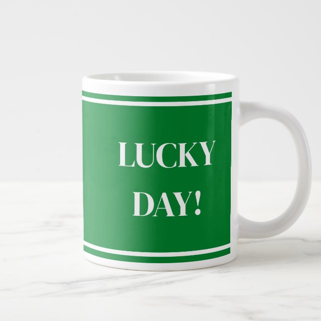 Taza De Café Gigante Mug Jumbo de St. Patrick (Derecha)