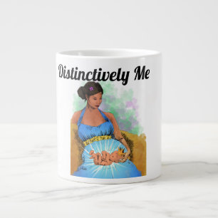 Taza De Café Gigante Mug Jumbo Distintivo