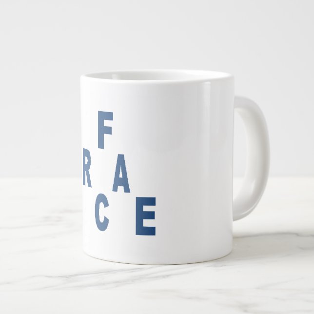 TAZA DE CAFÉ GIGANTE MUG JUMBO FRANCE (Derecha)