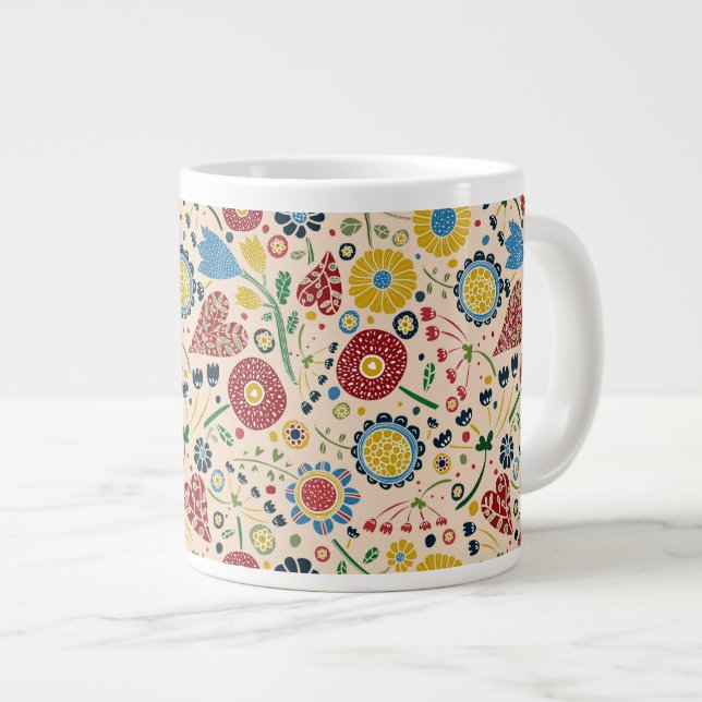 Taza De Café Gigante Mug Jumbo para múltiples usos (Derecha)