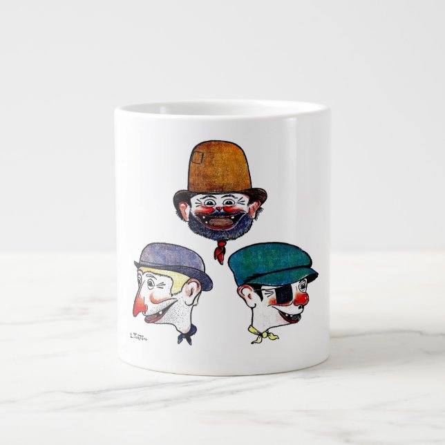 Taza De Café Gigante Mug Les Pieds Nickelés (Frente)