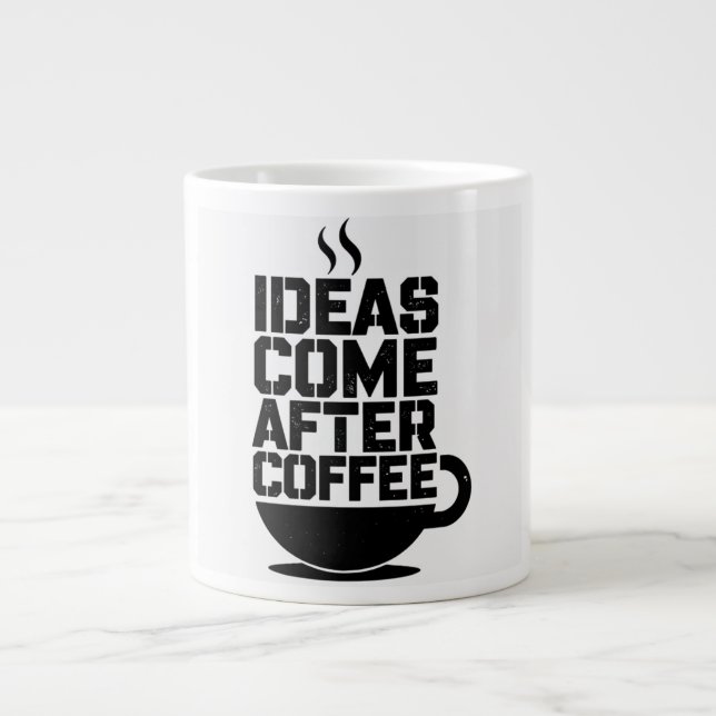 Taza De Café Gigante MUG oF COFFE (Frente)