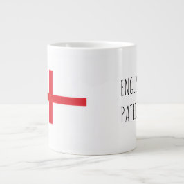 Taza De Café Gigante Mug patriota inglés